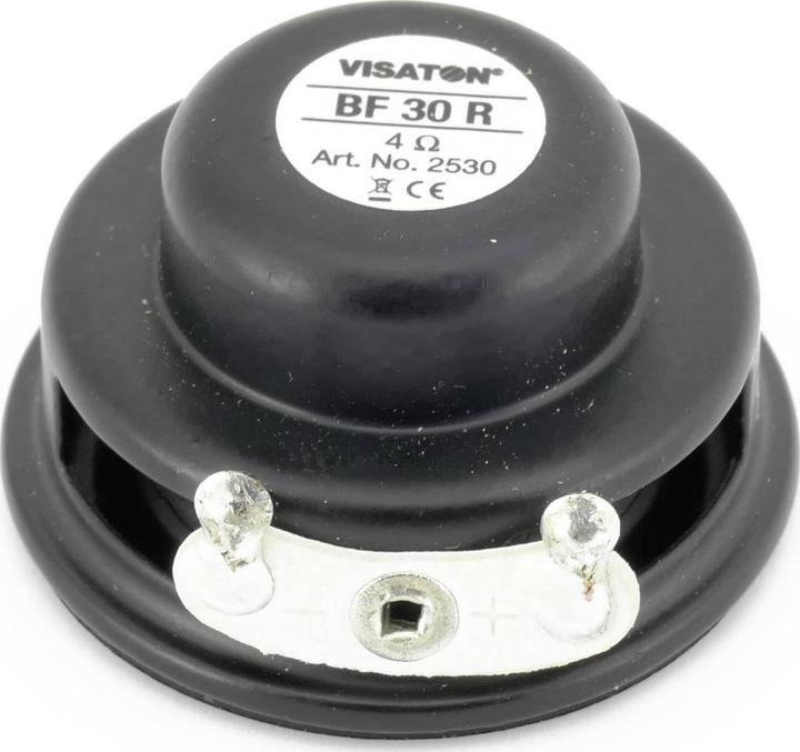 Immagine prodotto Visaton BF 30 R - 4 Ohm 1,2 pollici 3 cm altoparlante full range 4 Ω nero