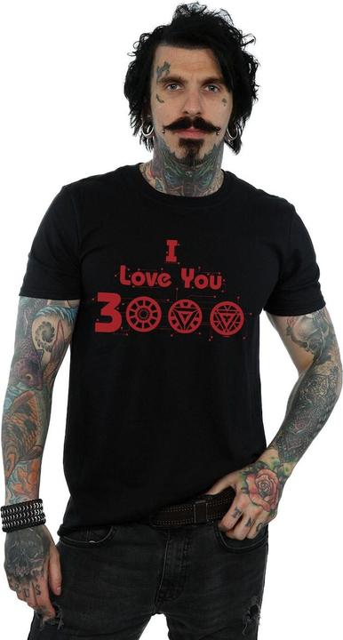 Produktbild Avengers Endgame I Love You 3000 Circuits TShirt (S)