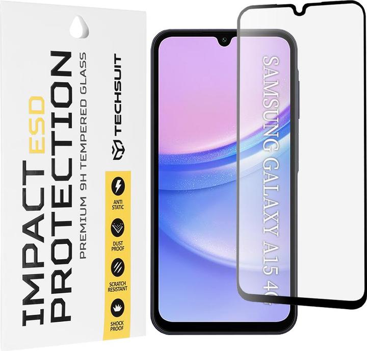 Produktbild Techsuit - ESD Glass - Samsung Galaxy A15 4G / A15 5G / M15 - Black (Samsung Galaxy A15 5G)