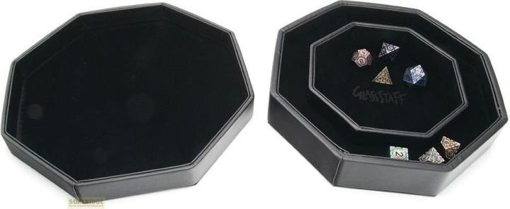 Productafbeelding Glass Staff CritStones Arena Würfelteller Black Dragon (Yellow Lid)