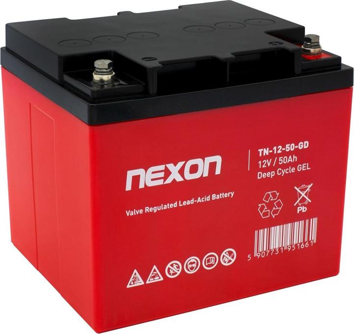 Nexon TN-GEL 12V 50Ah batterie gel longue durée