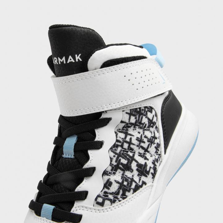 Immagine prodotto Tarmak Scarpe da basket alte per bambini - SE100 bianco (28)