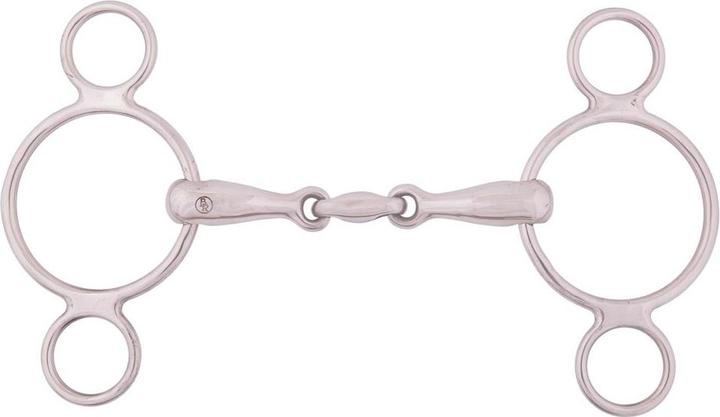 Produktbild BR Equestrian Equipment 3-Ring Gebiss aus Edelstahl