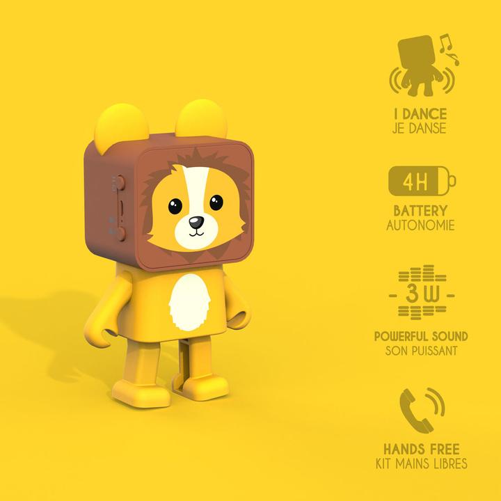 Produktbild Mobility on Board Lautsprecher Dancing Animals Lion (4 h, Akkubetrieb)
