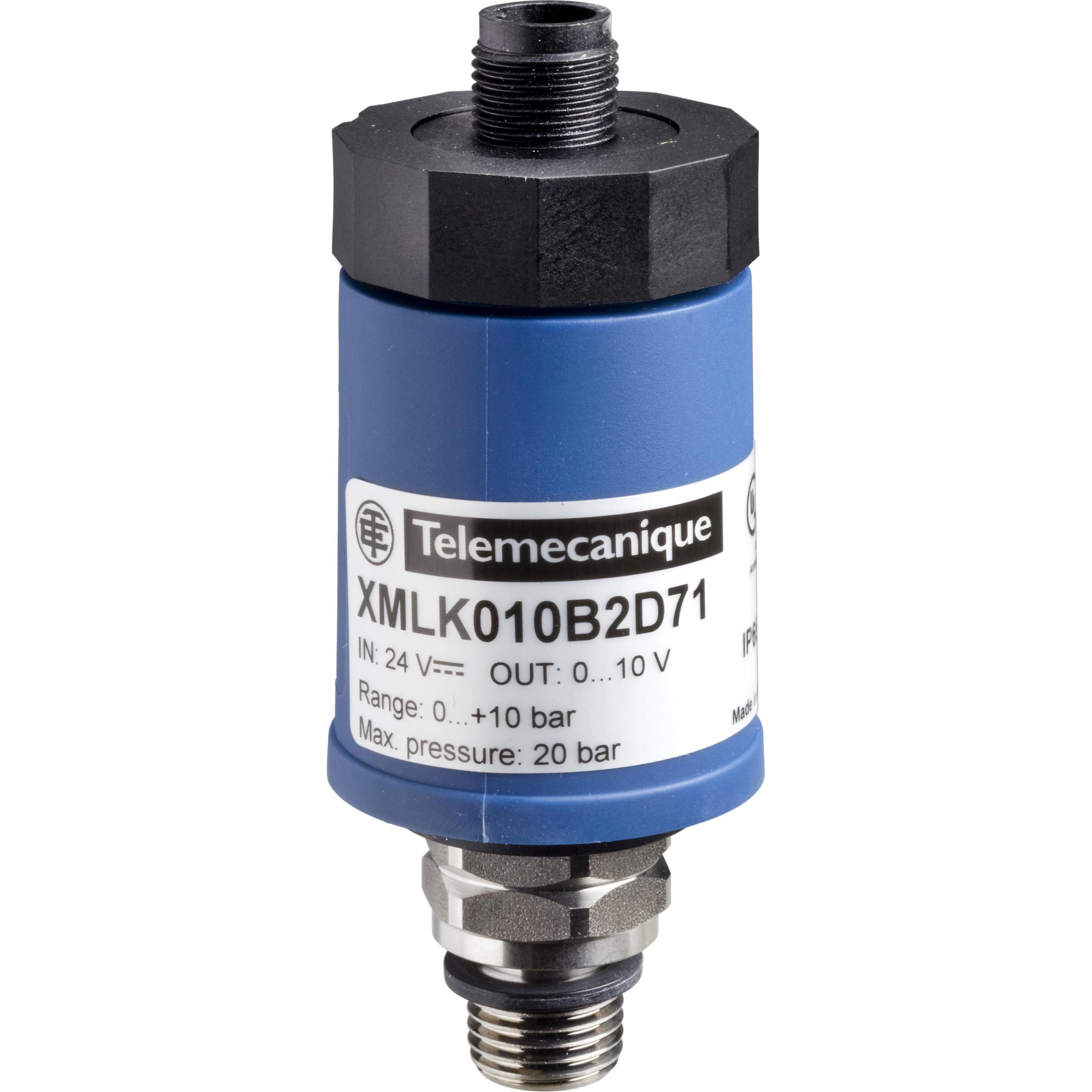 Schneider Electric XMLK-Elek. Drucksch., 0-16 Bar, G 1/4 XMLK016B2D21, Taster + Schalter