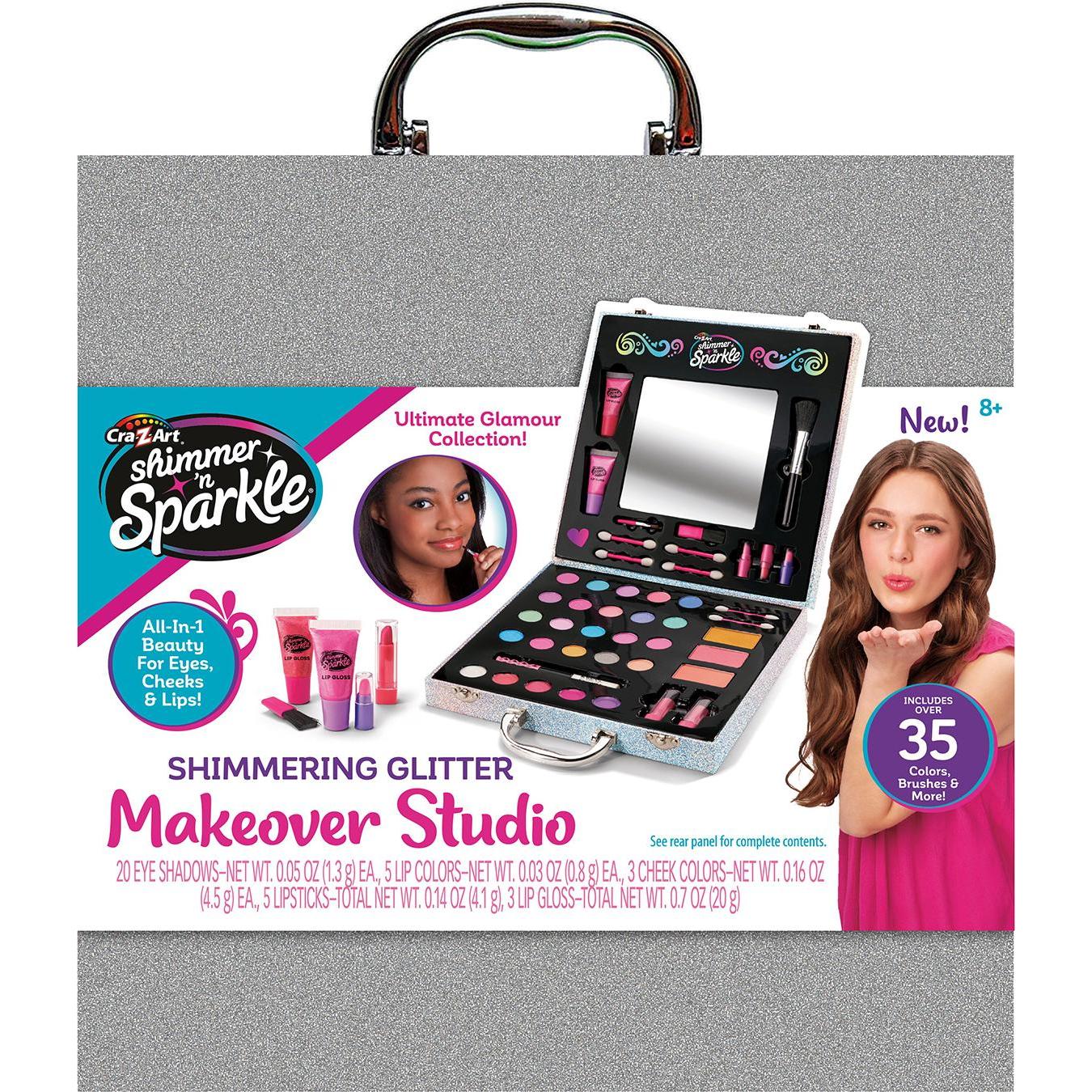 Thumbnail - Cra-z-art Shimmer 'n Sparkle - Shimmering Glitter Makeover Studio Case