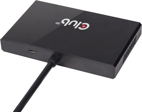 Produktbild Club 3D Multi Streaming Transport Hub 1xDP - 4xDP (DP, 6.50 cm)