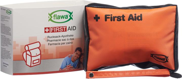 Actual product image Flawa Backpack pharmacy (First Aid Kit, Car pharmacy)