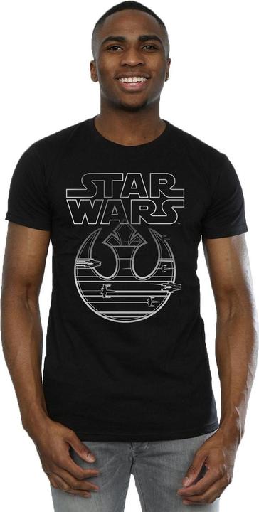 Produktbild Star Wars The Last Jedi Resistance Logo Metallic TShirt (L)