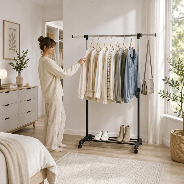 Produktbild HAKU Möbel Rollgarderobe