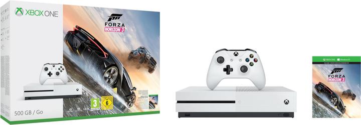 Microsoft Xbox One S 500GB + Forza Horizon 3