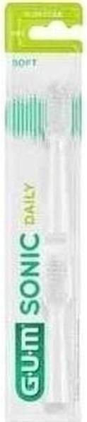 Produktbild GUM Sonic Daily Ersatzköpfe weiss (2 x)