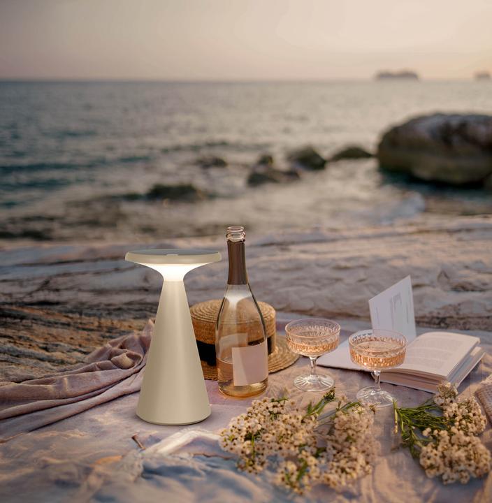 Produktbild Näve Solar-Akku-Tischleuchte PALU (160 lm)