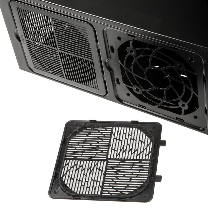 Actual product image Silverstone Sst-Gd09b (ATX, mATX)