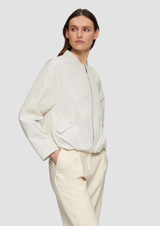 Produktbild S.Oliver Outdoor-Jacke Blouson mit Raffungsdetails im Relaxed Fit (L)