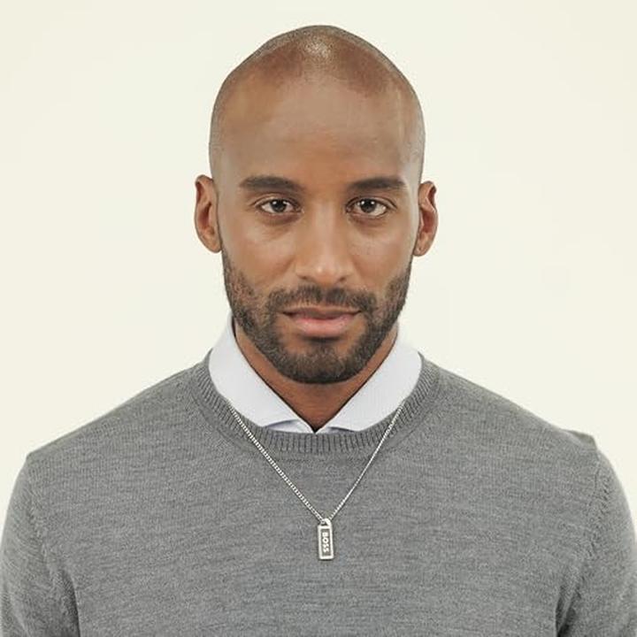 Produktbild Hugo Boss Men's Steel Necklace Kassy Emblem 1580677 (Edelstahl)