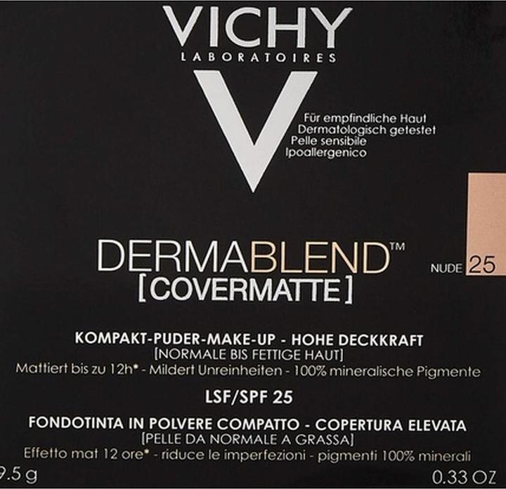 Actual product image Vichy Dermablend (#25 Nude)