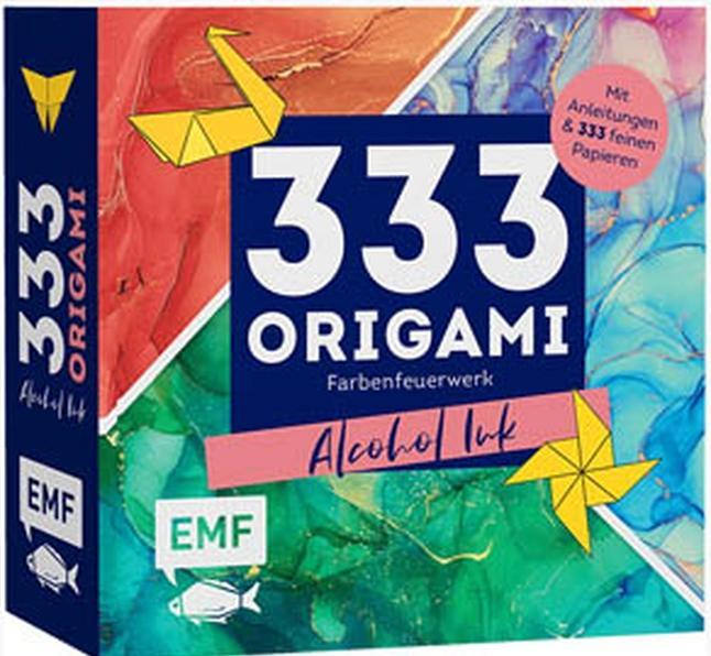 Productafbeelding 333 Origami – Farbenfeuerwerk: Alcohol Ink (Duits, 2021)