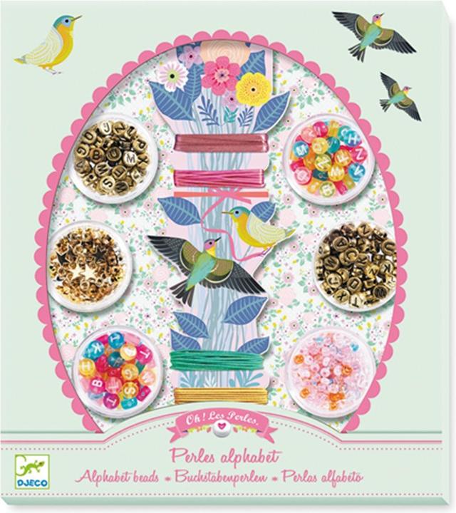 Actual product image Djeco Buchstabenperlen