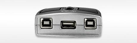 Actual product image Aten US221A 2-Port USB 2.0 Peripheral Switch