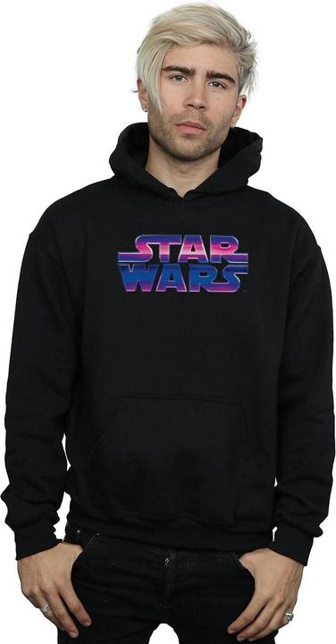 Produktbild Star Wars Neon Logo Kapuzenpullover (L)