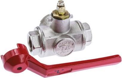 Produktbild RS PRO Winkel-Kugelhahn, Messing,1/2"