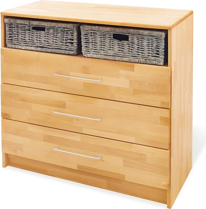 Produktbild Pinolino Natura breit (Babybett, Wickelkommode, Kinderkleiderschrank)