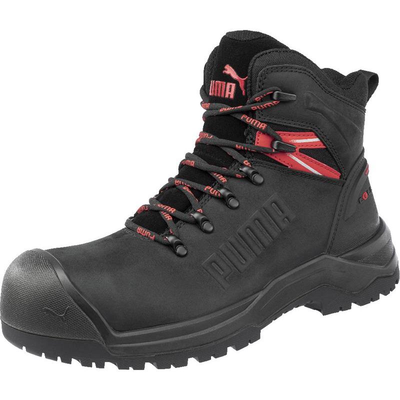 Puma, Sicherheitsschuhe, S3S IRON HD Black Mid (41)