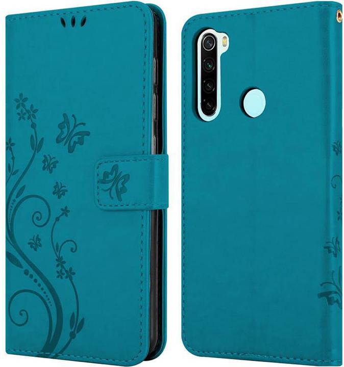 Produktbild Cadorabo Flower Book Cover (Xiaomi Redmi Note 8, Xiaomi Redmi Note 8 2021)