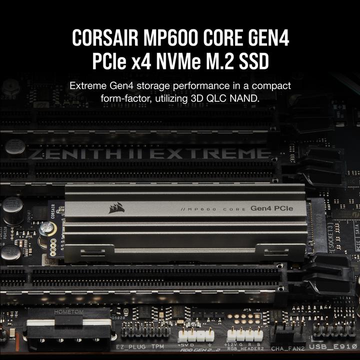 Produktbild Corsair MP600 Core (1000 GB, M.2 2280)