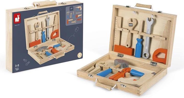 Actual product image Janod Brico'Kids toolbox