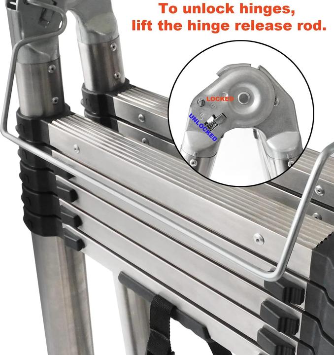 Produktbild Autofather Teleskopleiter (Teleskopleiter, 500 cm)