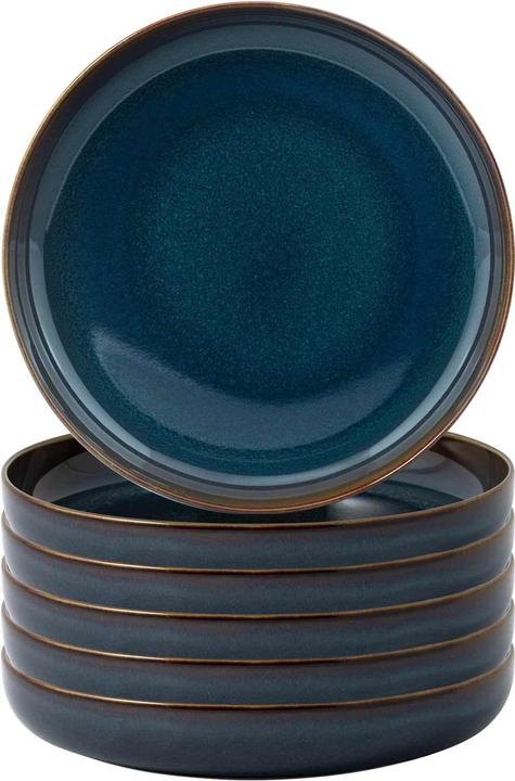 Produktbild Villeroy & Boch Multipack Crafted Denim Tiefer Teller - 6 Stück (6 x, 21.90 cm)