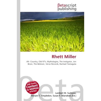 Rhett Miller, Fachbücher