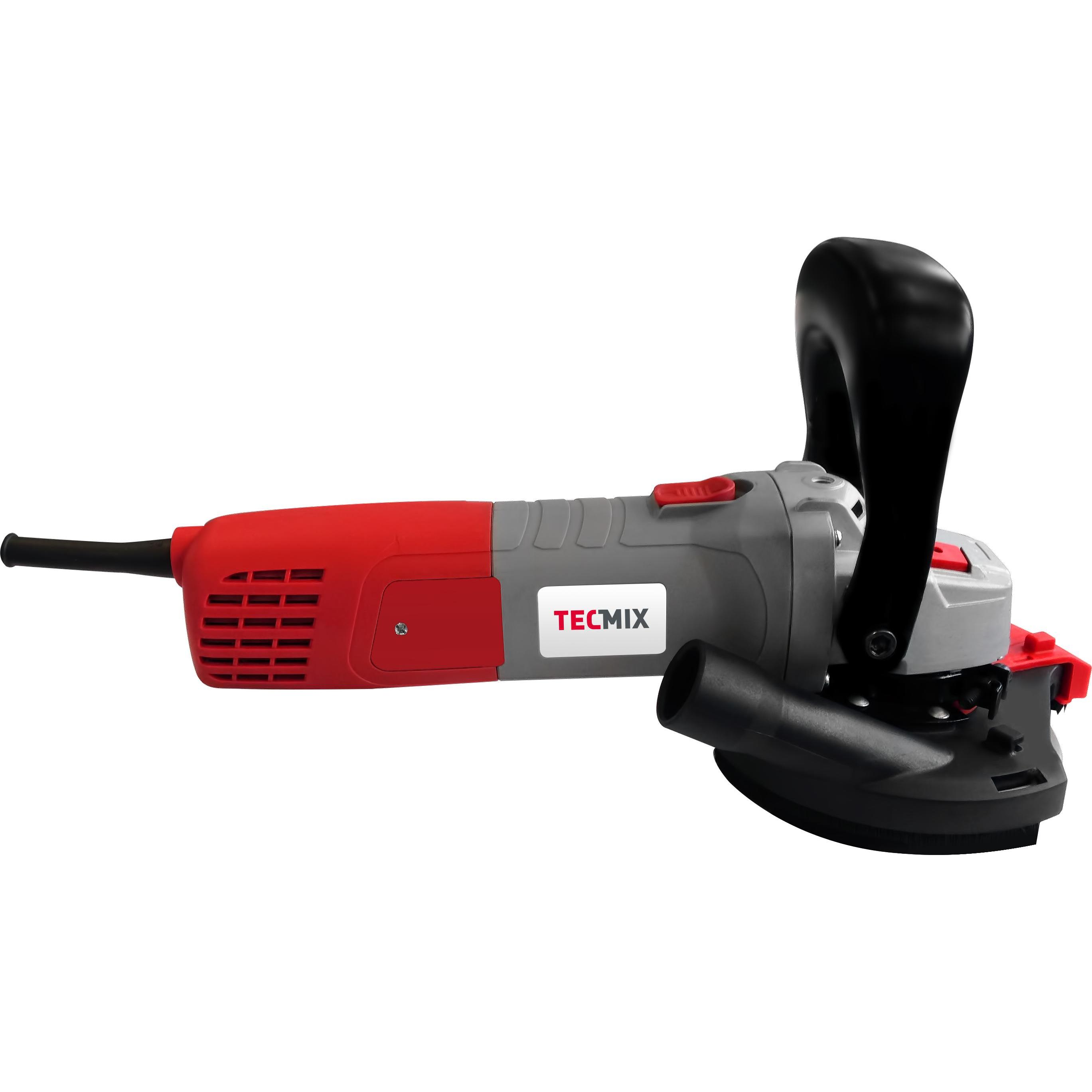Thumbnail - Tecmix, Schleifmaschine + Poliermaschine, BETONSCHLEIFER TCG 125 (230V - EU) - INKL. KOFFER 1400W, 11000 U/MIN, MAX. Ø 1...