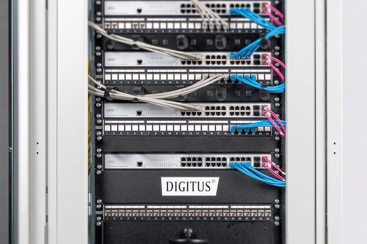 Produktbild Digitus DN-19 BPN-01-SW Blindabdeckplatte 1HE