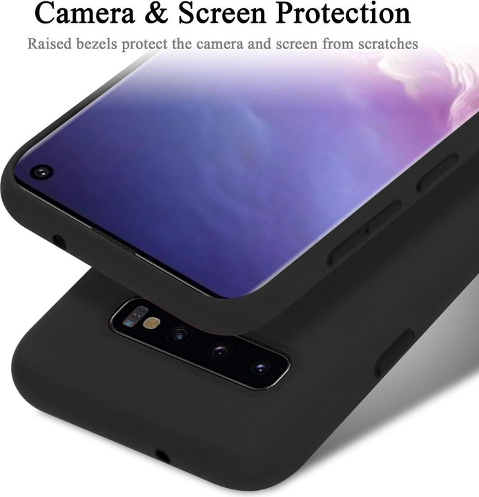 Actual product image Cadorabo TPU Liquid Silicone Case Cover (Samsung Galaxy S10 5G)