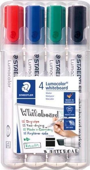 Image du produit Staedtler Lumocolor 351 (Noir, Orange, Violet, Bleu, Vert, Rouge, 2 mm, 6 x)