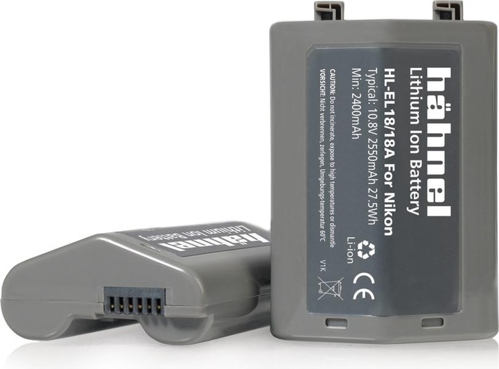 Produktbild Hähnel HL-EL18 Kamera-/Camcorder-Akku Lithium-Ion (Li-Ion) (Akku)