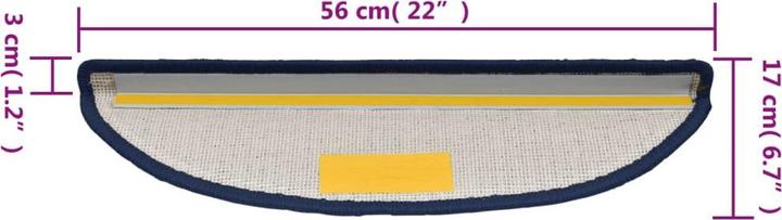 Produktbild VidaXL Elek (56 x 17 x 3 cm)