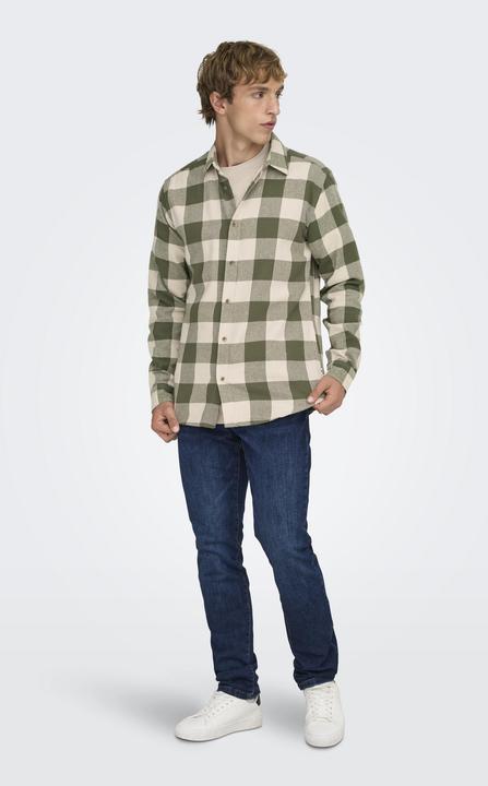 Produktbild Only & Sons Kariertes Langarmhemd (XS)