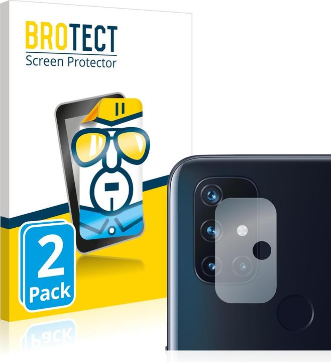 Produktbild BROTECT Schutzfolie Displayschutz Klar (2 Stück, OnePlus Nord N10 5G)