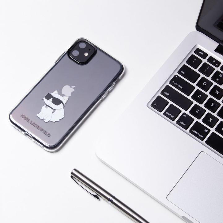 Produktbild Karl Lagerfeld KLHCN61HNCHTCT iPhone 11 / Xr 6.1" transparent hardcase Ikonik Choupette (Apple iPhone 11, Apple iPhone XR)