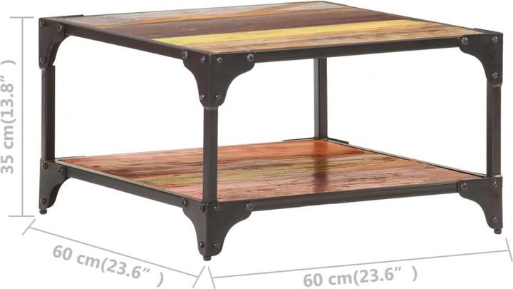 Image du produit vidaXL Couchtisch (60 x 60 x 35 cm)