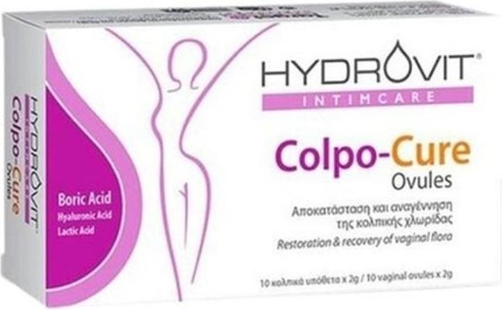 Produktbild Hydrovit Intimcare Colpo-Cure Ovules - 10 Vaginal Suppositories, 2 Grams Each (Intimwaschlotion)