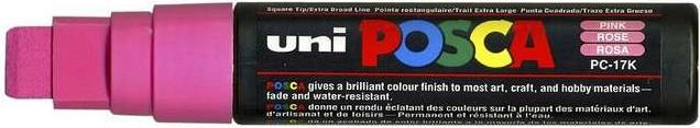 Actual product image Posca Extra Bold Marker PC-17K (Rose, 15 mm, 1 x)