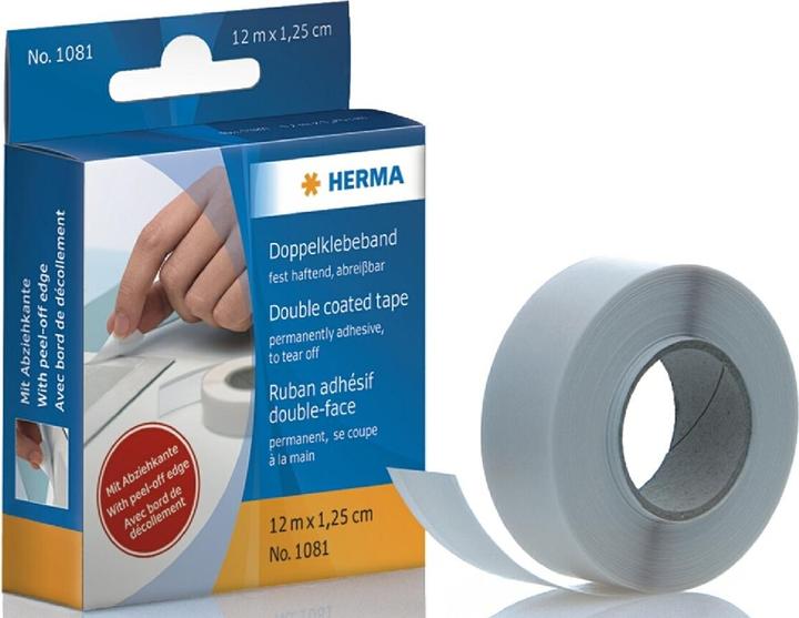 Actual product image HERMA Double-sided adhesive tape (12.50 mm)