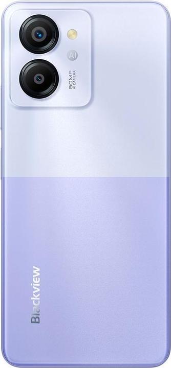 Actual product image Blackview Color 8 (Dual Sim - 6.75"- 256 GB, 8 GB RAM) Purple (256 GB, Violeta, 6.75", Dual SIM)