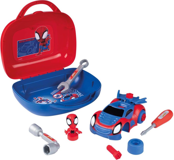 Actual product image Smoby Spidey tool case