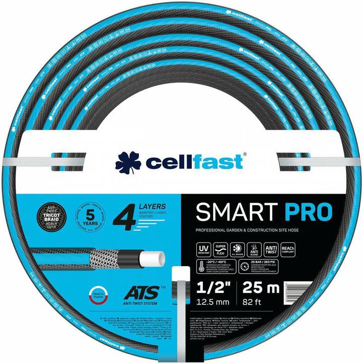 Productafbeelding Cellfast WĄŻ OGRODOWY SMART PRO ATS 1/2" 20mb (20 m, 390 mm)